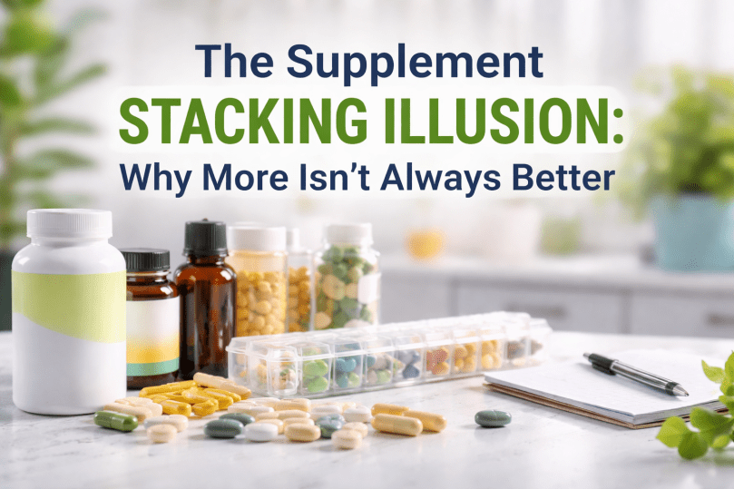 The Supplement Stacking Illusion: When “More” Quietly Works Against&nbsp;You